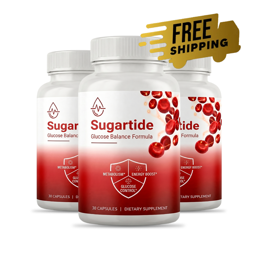 Sugartide™ glucose capsules — 3 bottles